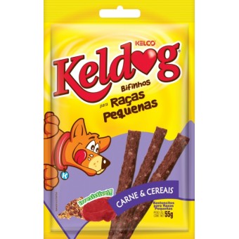 Keldog Bifinho Carne e Cereais - 55 g Keldog Bifinho Carne e Cereais - 55 g
